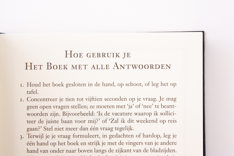 Het boek met alle antwoorden - geb 5