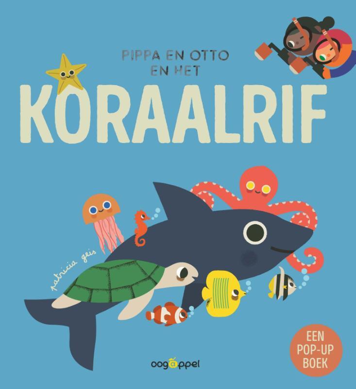 Omslag van boek: Pippa en Otto en het koraalrif - een pop-upboek
