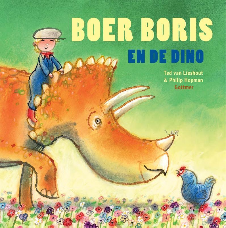 Omslag van boek: Boer Boris en de dino