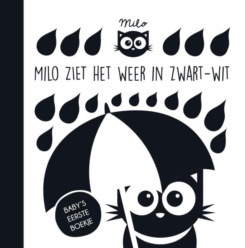 Omslag van boek: Milo ziet het weer in zwart-wit