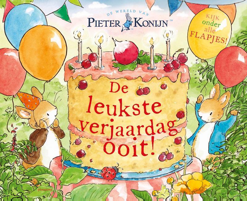 Omslag van boek: Pieter Konijn - De leukste verjaardag ooit!