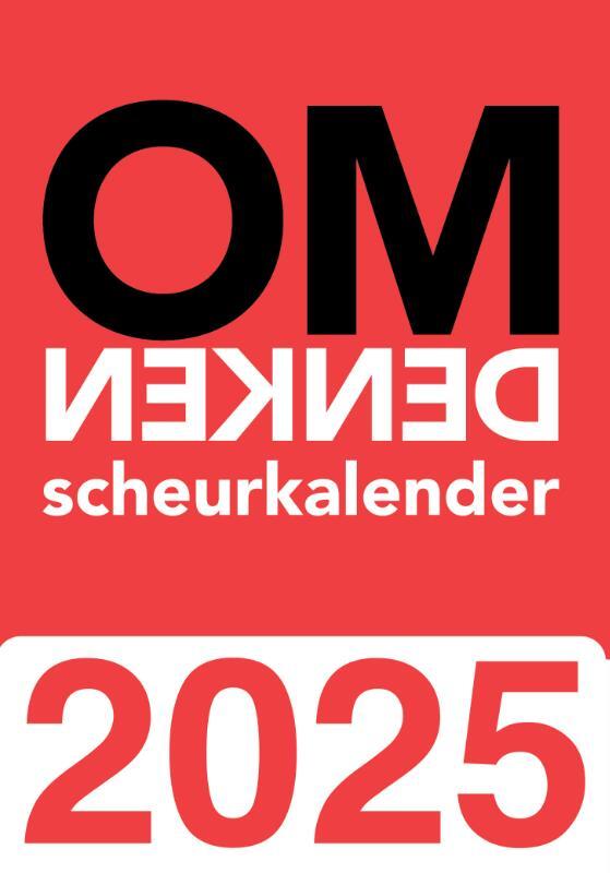 Omslag van boek: Omdenken Scheurkalender - 2025