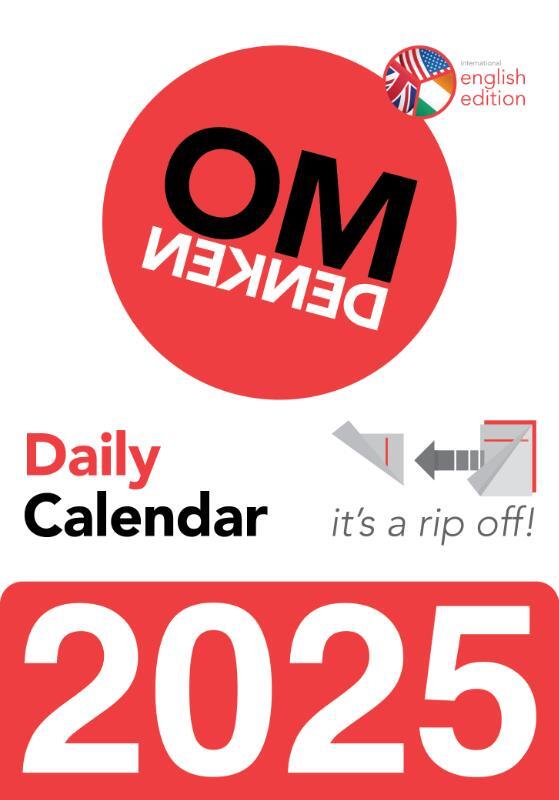 Omslag van boek: Omdenken Daily Calendar 2025