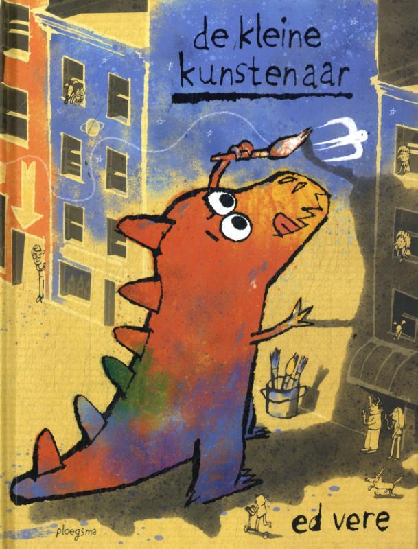 Omslag van boek: De kleine kunstenaar