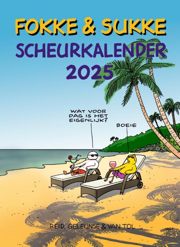 Omslag van boek: Fokke & Sukke Scheurkalender 2025