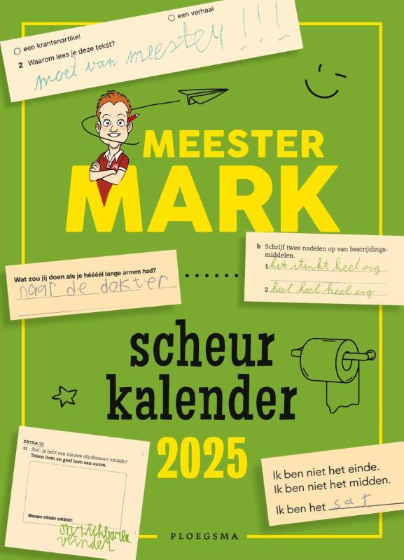 Omslag van boek: Meester Mark scheurkalender 2025