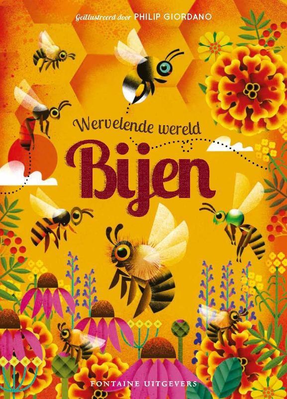 Omslag van boek: Wervelende wereld: Bijen