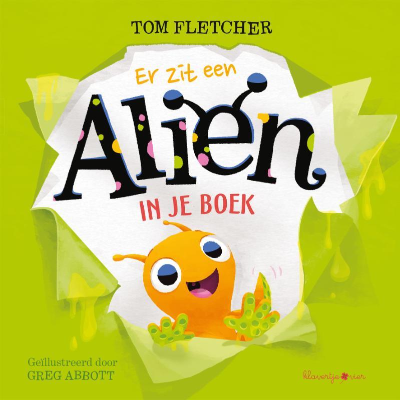 Omslag van boek: Er zit een alien in je boek